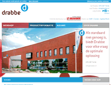 Tablet Screenshot of drabbe.nl